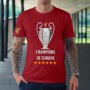 За фенове! Tениски LIVERPOOL CHAMPIONS 2019! Бъди различен, модел по твой дизайн!, снимка 1