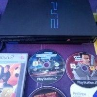 Плейстейшън 2 Playstation 2 с джойстик и флашка с Игри, снимка 2 - Други игри и конзоли - 23940403