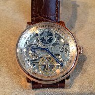 Мъжки луксозен часовник PATEK PHILIPPE клас ААА+ реплика, снимка 1 - Мъжки - 8543456