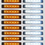 Габарит/led светлини 6 диода 24V, снимка 2 - Аксесоари и консумативи - 13915437
