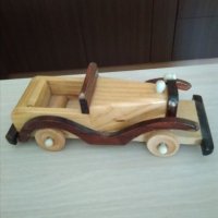 Дървена кола, снимка 2 - Колекции - 24799565