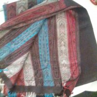 Pashmina. Кашмир и коприна. Голям шал.  , снимка 1 - Шалове - 24799582