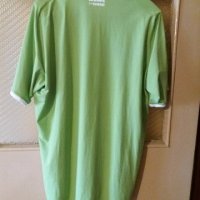 Мъж.тениска-"Skinfit"-/полиамид+ликра/,цвят-гущерово зелена. Закупена от Германия., снимка 2 - Тениски - 21859319