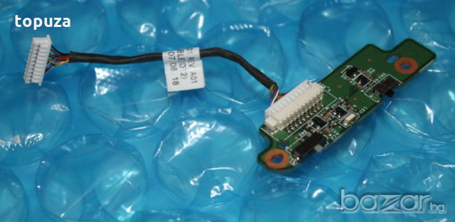 карта с кабел за Dell XPS M1330 1318 Dt2 Sniffer Board 06604-1 48.4c303.011, снимка 1