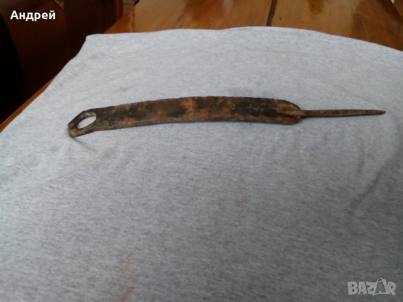 Старинна заключалка за врата #2, снимка 1