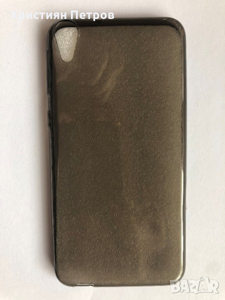 Ултра тънък черен прозрачен калъф за HTC Desire 820, снимка 1