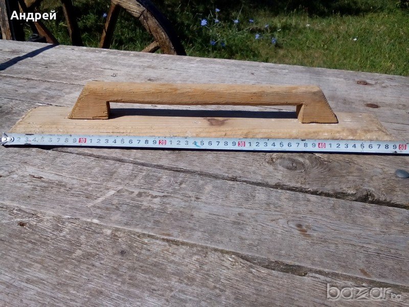 Стара дървена маламажка, снимка 1