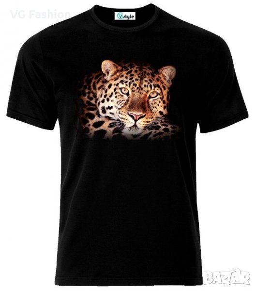 Мъжка тениска Beautiful Leopard T-Shirt, снимка 1