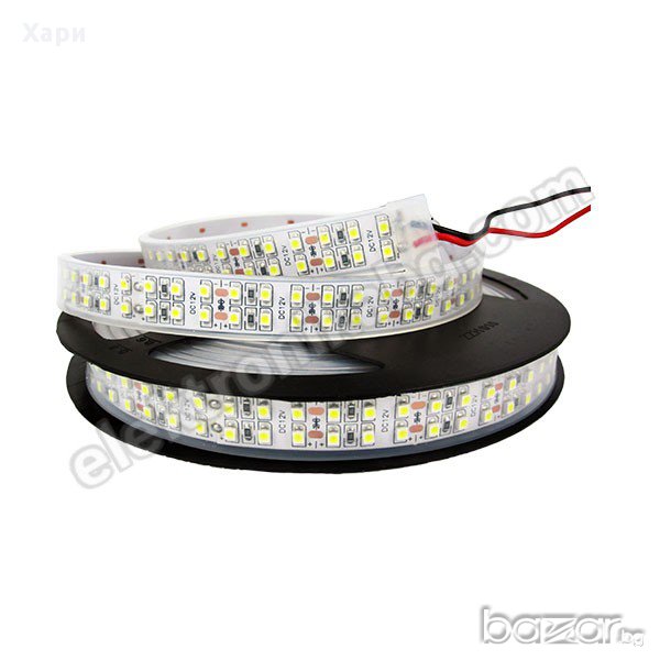 ПРОМОЦИЯ! 240 LED/M. Светодиодна лента 3528 12V, снимка 1