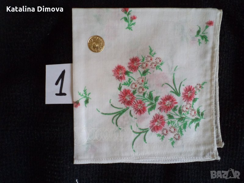 Продавам фини  носни кърпи, дамски, нови, снимка 1