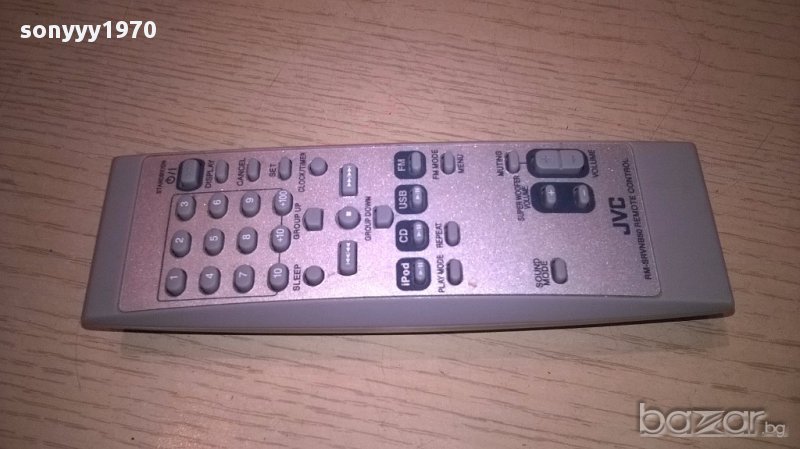 ПОРЪЧАНО-Jvc remote-дистанционно-внос швеицария, снимка 1