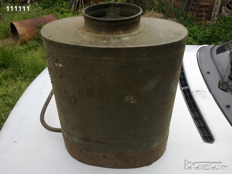 Бакърена пръскачка работеща , снимка 1