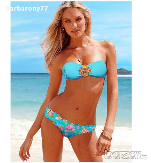 Светло син бански, снимка 1