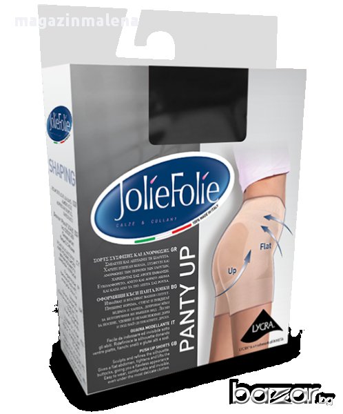 Черни,бежови оформящи къси панталонки 100% произведени в Италия Jolie Folie 40-95кг стягащо бельо , снимка 1