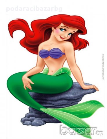 РУСАЛКА – СТИКЕР (голям), снимка 1