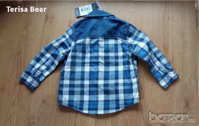 Нова бебе риза Guess, снимка 3 - Бебешки блузки - 15818823