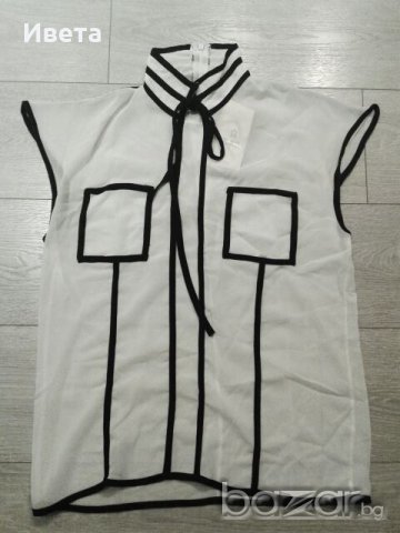 Дамска бяла риза