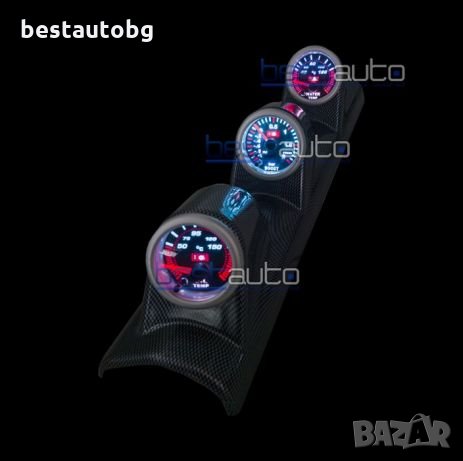 Комплект 3 измервателни уреди RGB / Със сменяща се подсветка - 6 цвята  - БЕЗПЛАТНА ДОСТАВКА с ЕКОНТ, снимка 6 - Аксесоари и консумативи - 22068585