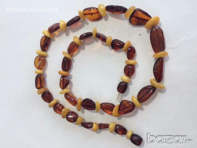 Кехлибарена огърлица, снимка 2 - Колиета, медальони, синджири - 13353132