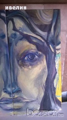 картина портрет-диптих, снимка 3 - Картини - 12264759
