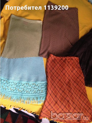 френска бежова пола каре La City Paris  S, снимка 3 - Поли - 14982294