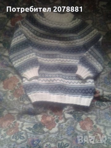 Детска плетена блуза за 6,7 годищно дете, снимка 1