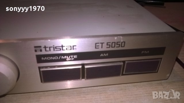 tristar et 5050 stereo tuner-внос швеицария, снимка 10 - Ресийвъри, усилватели, смесителни пултове - 24514502