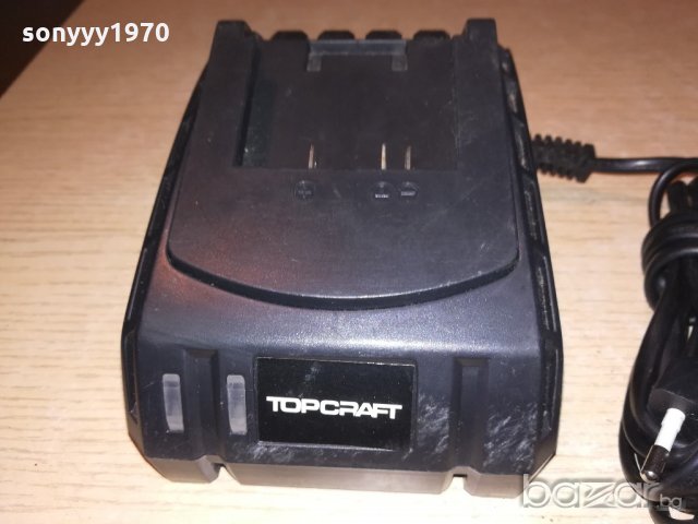 topcraft 18v/1.3amp-battery charger-made in belgium, снимка 3 - Други инструменти - 20720196