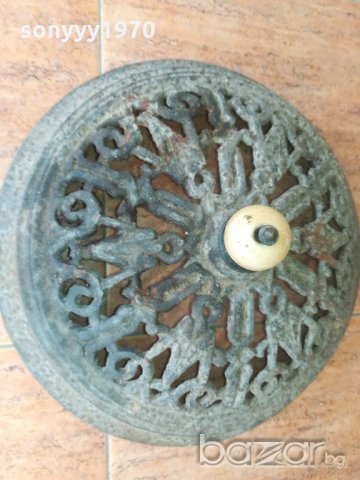 АНТИКА-ретро колекция-метална редка плетка 33х13см, снимка 4 - Колекции - 21167081