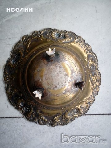 стара купа арт деко, снимка 4 - Антикварни и старинни предмети - 20691143