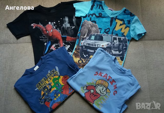 Комплекти -тениска с къси панталонки по 10лв.размер 4-5г., снимка 4 - Детски комплекти - 22397380