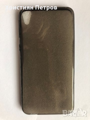 Ултра тънък черен прозрачен калъф за HTC Desire 820