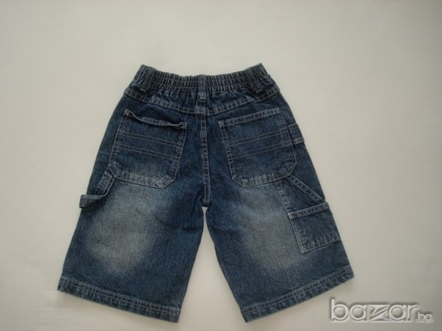 Дънкови бермуди за момче,110 см.  , снимка 4 - Детски панталони и дънки - 18585911