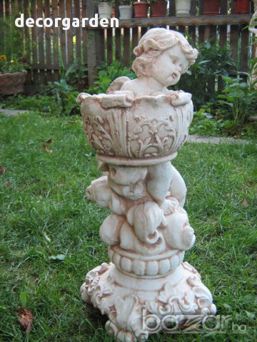 96. Статуетка Ангелче с кашпа, снимка 9 - Градински цветя и растения - 10505120