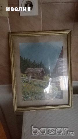 картина-планински пейзаж