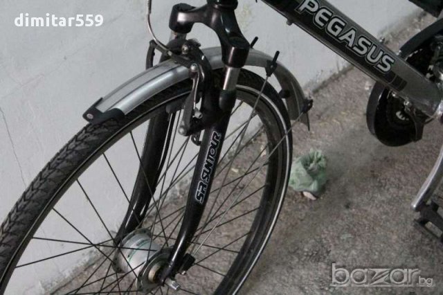 Велосипед лек алуминиев монтаж 28 Pegasus Solero Alu Light, снимка 12 - Велосипеди - 15446460