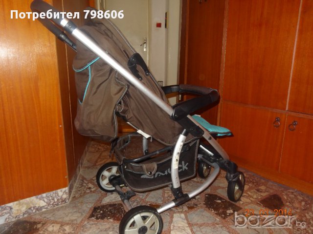 Детска количка Hauck Malibu 11, снимка 2 - Детски колички - 8825423