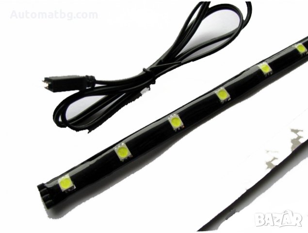 Водоустойчива LED Лента за фарове 30 см 12V, снимка 3 - Аксесоари и консумативи - 23936853