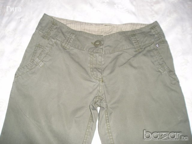 Зелен панталон до коляното, снимка 2 - Панталони - 18204030