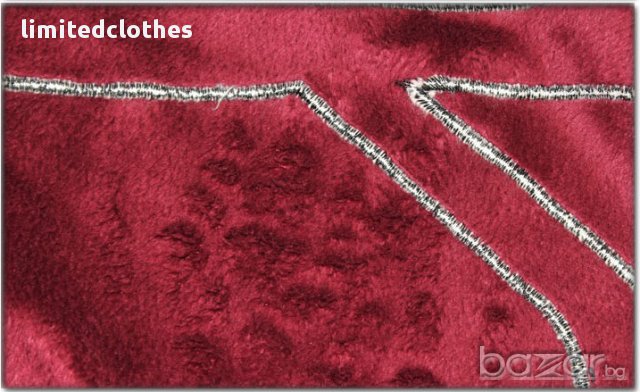 PHILIPP PLEIN RED STUDDED MOUSE SKULL Мъжка Плюшена / Ватирана Риза size S / M, снимка 11 - Ризи - 9251654