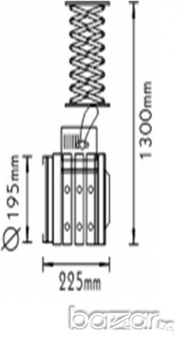 Прожектор сценичен металхалоген Rx7s –HQI-70W , снимка 2 - Други машини и части - 13326447