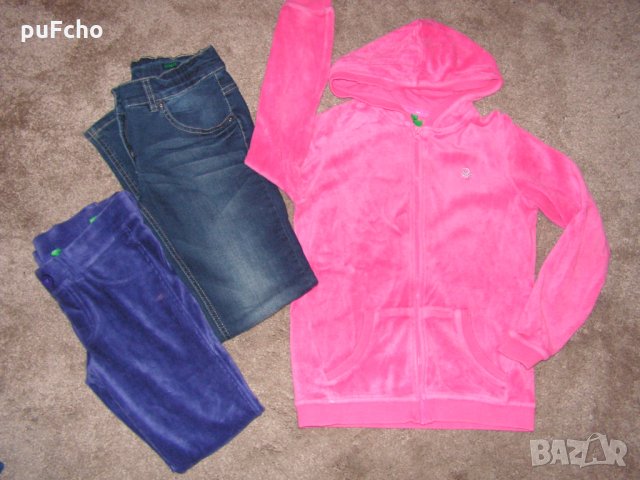 Benetton за 8-9 г. суитчър