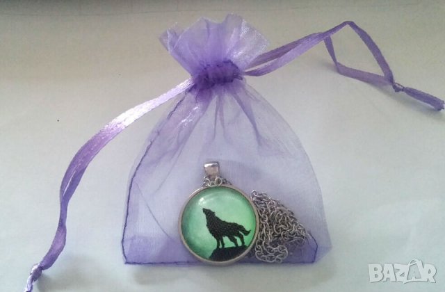🦁 Светещо в тъмното колие с Лъвче (Ланистър) 🏠, снимка 4 - Колиета, медальони, синджири - 25059703