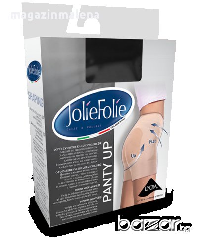 Черни,бежови оформящи къси панталонки 100% произведени в Италия Jolie Folie 40-95кг стягащо бельо 