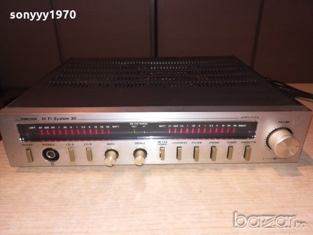ferguson 3943 hifi system 30 amplifier-made in japan-внос англия, снимка 3 - Ресийвъри, усилватели, смесителни пултове - 20635725