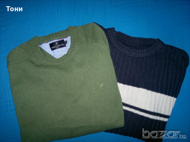 Маркови мъжки  пуловери S`oliver и Daniel Hechter  , снимка 1