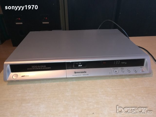 panasonic dmr-eh56 hdd & dvd recorder-внос швеицария, снимка 1 - Плейъри, домашно кино, прожектори - 21239913