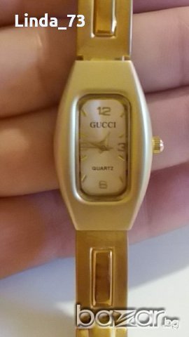 Дамски часовник-"GUCCI"-кварц-оригинал. Закупен от Германия., снимка 2 - Дамски - 21368490