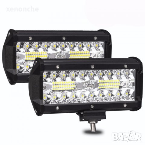 7inch 120 w LED бар 12V 24V, снимка 5 - Аксесоари и консумативи - 24733816