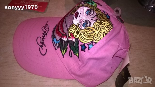 ЗАЯВЕНА-ED HARDY-маркова шапка-внос швеицария, снимка 2 - Шапки - 25291804